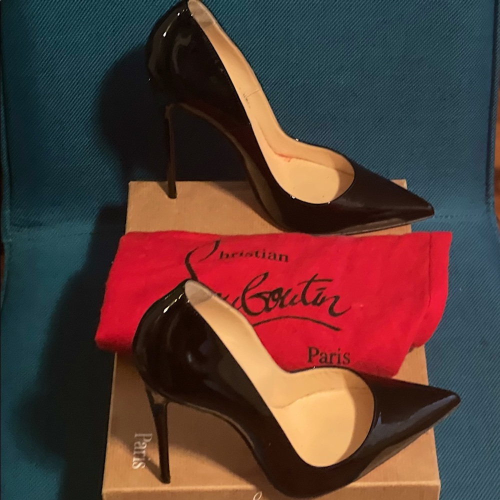 Christian Louboutin So Kate 120 Leather Pumps